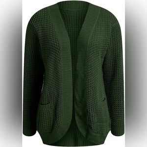 NWOT Zesica Open Cardigan